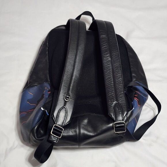 Coach Charles Leather Backpack Multicolor Camouflage main image 5
